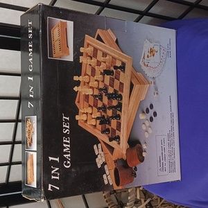 7 in 1 Game Set♟️♣️🎲